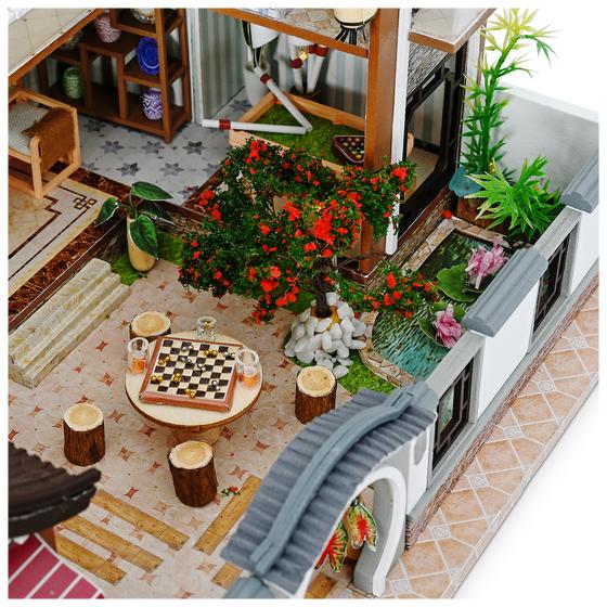 Maison miniature Crafts & Co garden plants