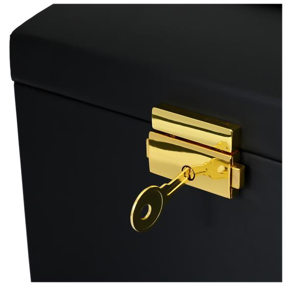 Boîte à bijoux - noir details lock