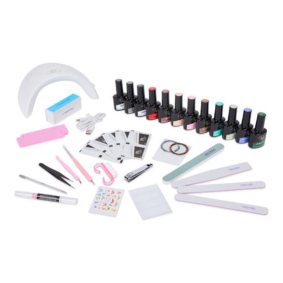 Gel nail polish - Starter kit overview