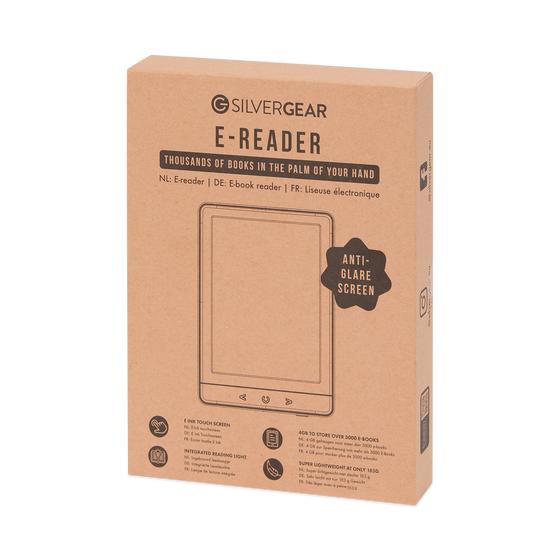 Silvergear e-reader - Zwart verpakking