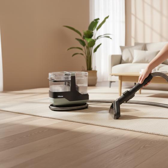Tristar Spot Cleaner - stain remover with steam function - used on carpet