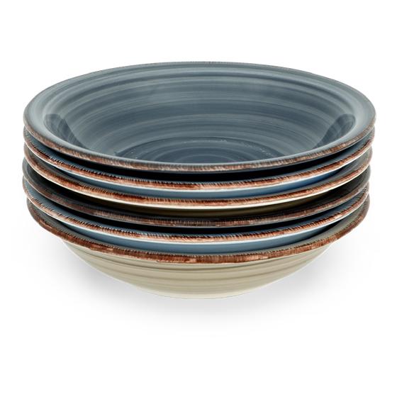 6 soup plates of Ø 20.5 cm