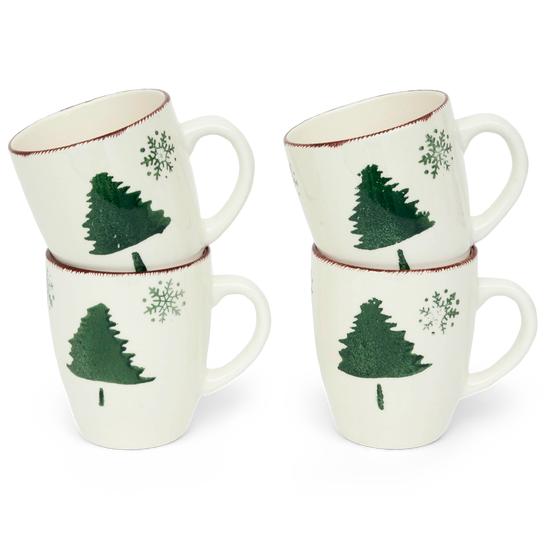 Plate set - Christmas tree - cups