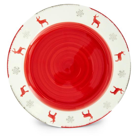 Plate set - Reindeer - plate top view