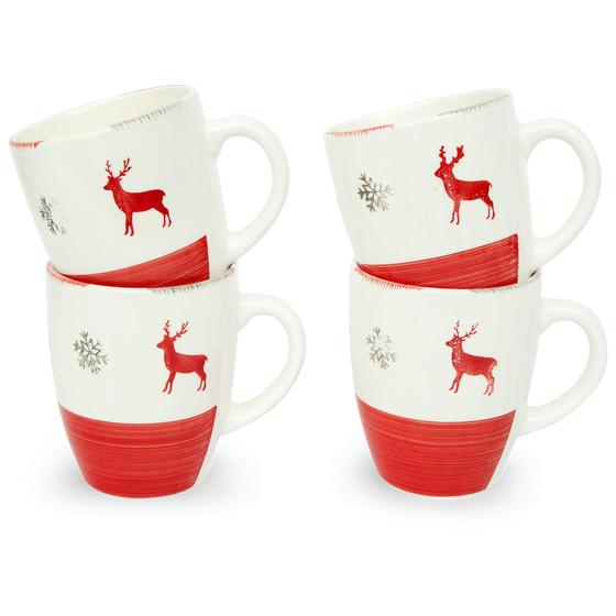 Plate set - Reindeer - cups