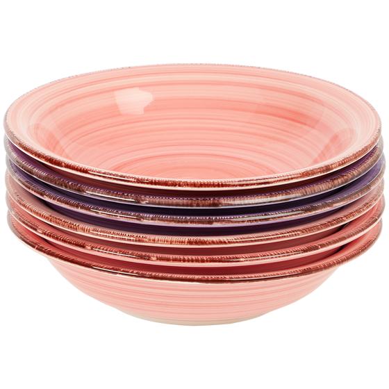 The deep bowls of the plate set