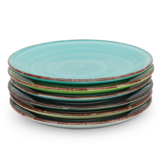 Service Umbrië pile big plates