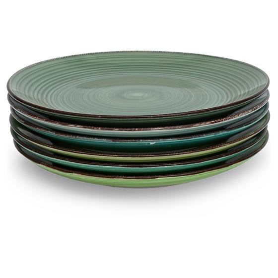 Service complet Umbrië - vert big plates