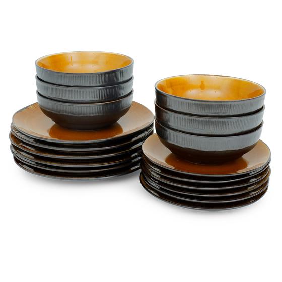 Plate set Evia stacked