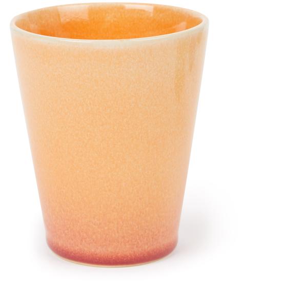 18-piece Fire cup and bowl set - orange cup