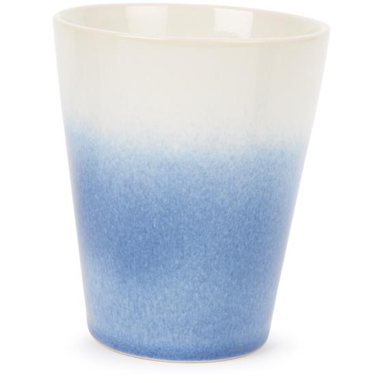 Tasse blanc et bleu