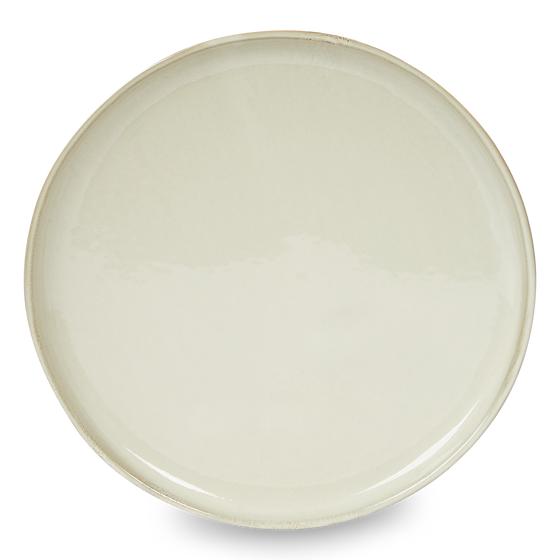 Earthenware tableware set - stone grey breakfast plate