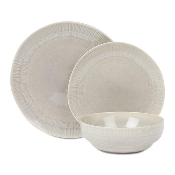 Handmade tableware - bowl, breakfast plate, dinner plate