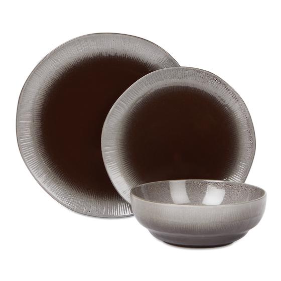 Handmade tableware - bowl, dinner plate, breakfast plate