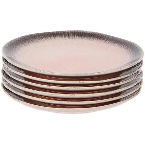 Handmade tableware - dinner plates stacked