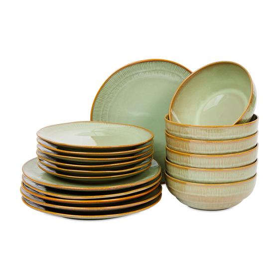Handmade tableware - stacked