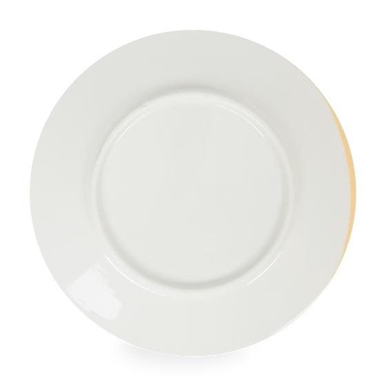 Plate underside