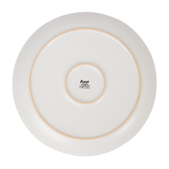 Shiny dinner set – beige – bottom of dinner plate