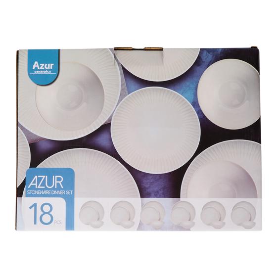 Shiny dinner set – beige – packaging