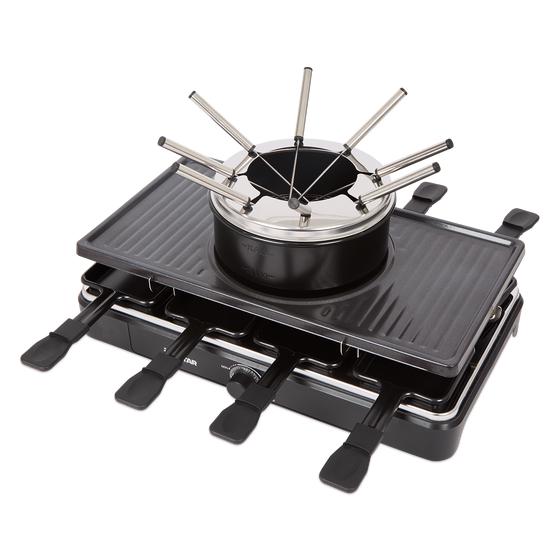 Gourmet and fondue set for 8 people