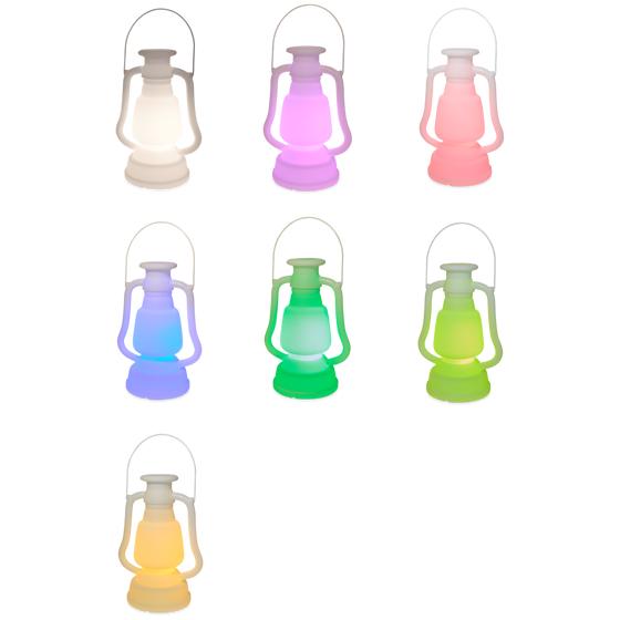 XXL LED Solar lamp - lantaarn alle kleuren