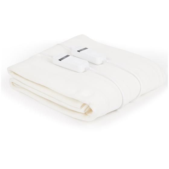 Electric blanket with controls