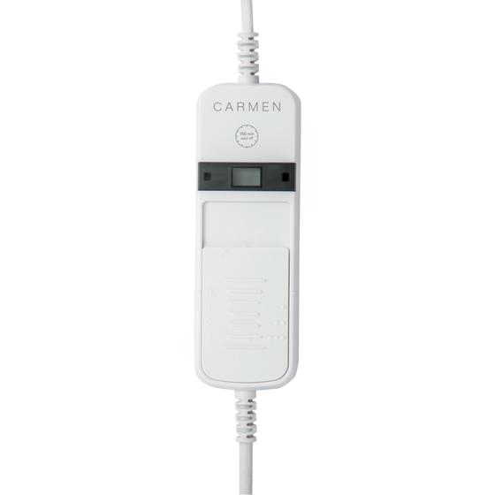 Carmen electric blanket - remote from top