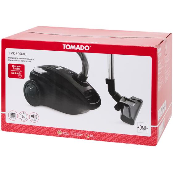 Tomado vacuum cleaner with bag in packaging