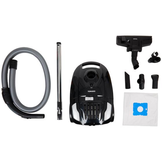 Tomado vacuum cleaner with bag – all parts