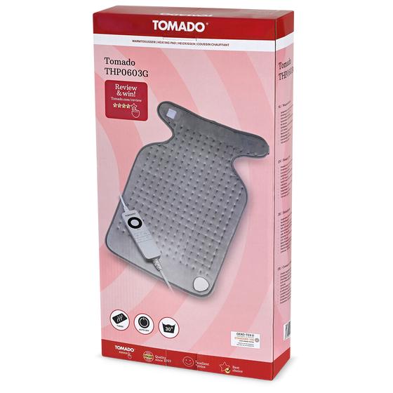 Elektrisch kussen Tomado (THP0603G) verpakking