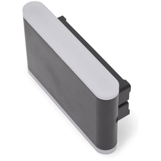 LSC Smart Connect outdoor wall lamp switched off diagonally from the top