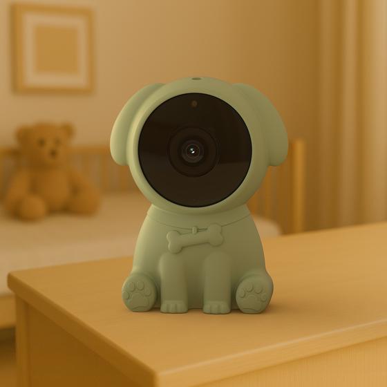 LSC Smart Connect baby monitor with camera – in baby room on dressor