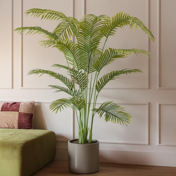 Kunstpalm Areca inspiratie woonkamer