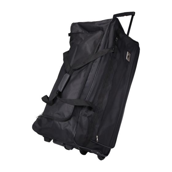 XXL black holdall on wheels