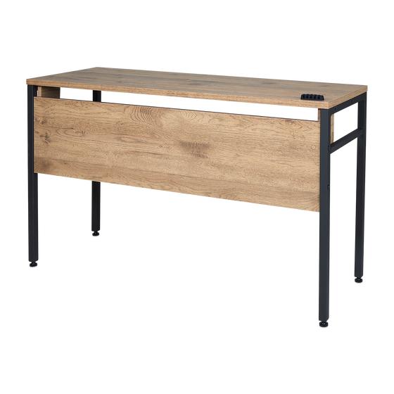 Large desk with cable tidy - rear view