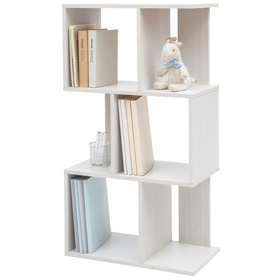 Vakkenkast wit met decoratie