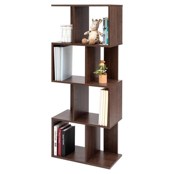 Display cabinet - vertical with decorations