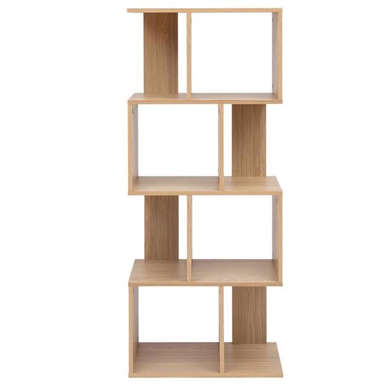 Shelves light brown standing