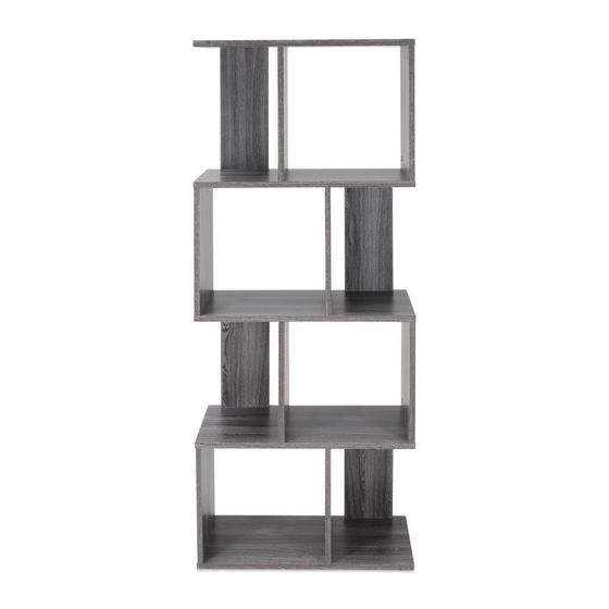 Grey shelves -8 compartments