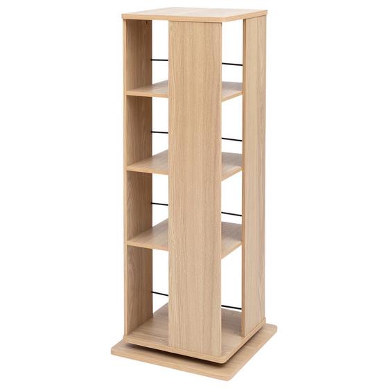 Swivel cabinet shelves