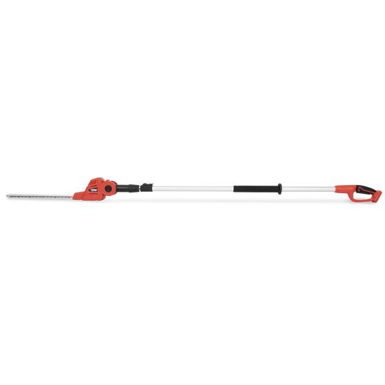 Ferm AX-Power telescopic hedge trimmer extended
