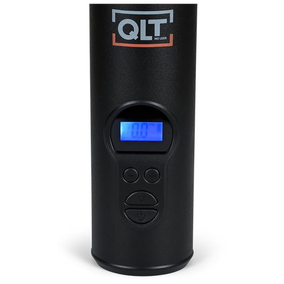 Illuminated display of the cordless air compressor