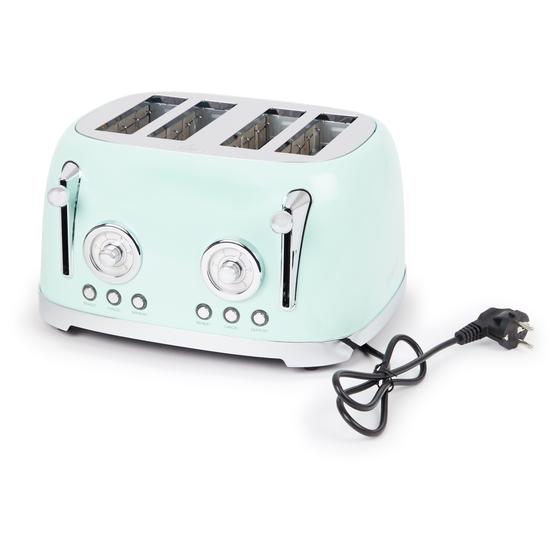 Double toaster with retro look - with cable