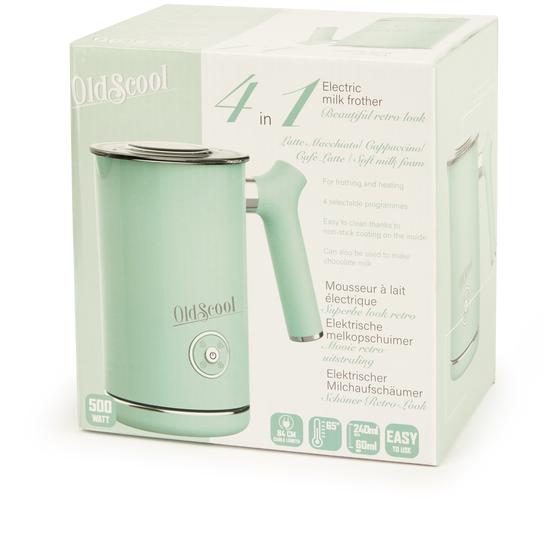 Milk frother with retro look - packaging