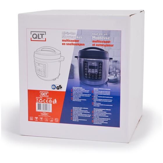 Packaging in which the multicooker 1000 watts comes in