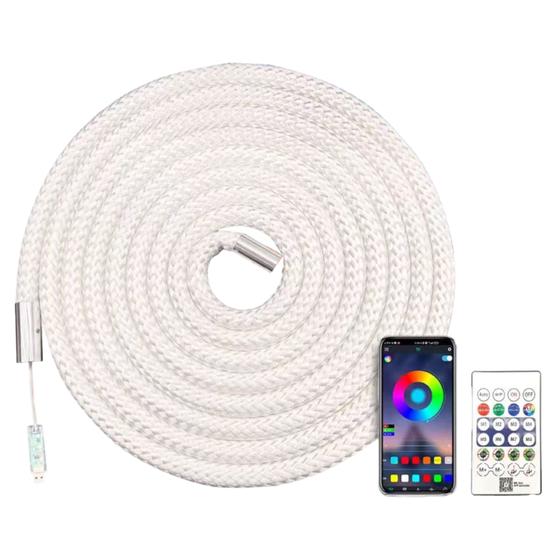 LED rope light with remote control