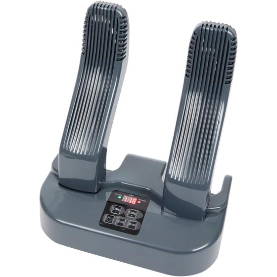 Electric shoe dryer switched on