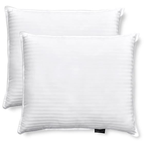 Close up of the antibacterial pillows - hypoallergenic 2 pcs