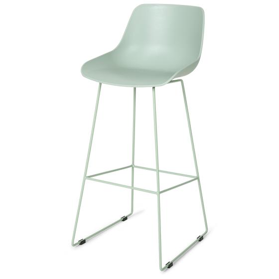 Bar stool light green