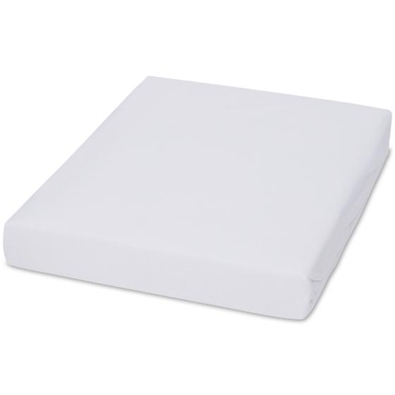 Boxspring fitted sheet 90 x 220 - white